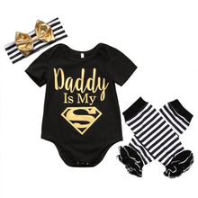 Dad Is My Superman Baby Girl 3 PCs Set