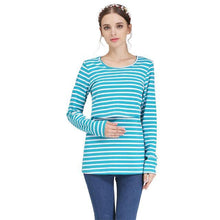 Stripes Breast Feeding Shirt