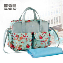 Multicolored Large Baby Diaper/Bottle Bag