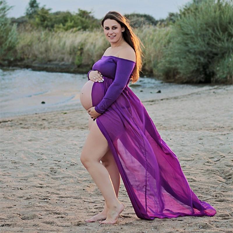 Maternity Photography Light Dress