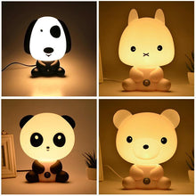 Panda/Rabbit/Dog/Bear Cartoon Night Lamp