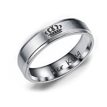 Her King, His Queen Couples Rings