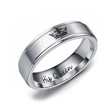 Her King, His Queen Couples Rings